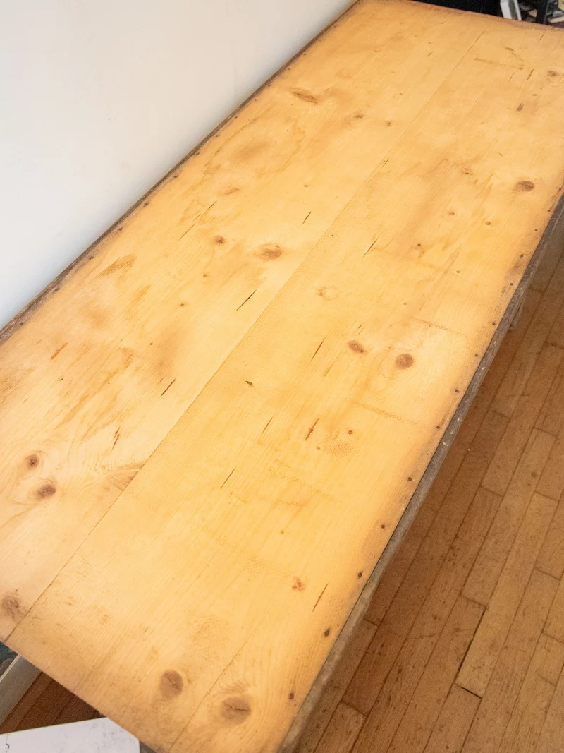 Romy, la table à manger établi N°681