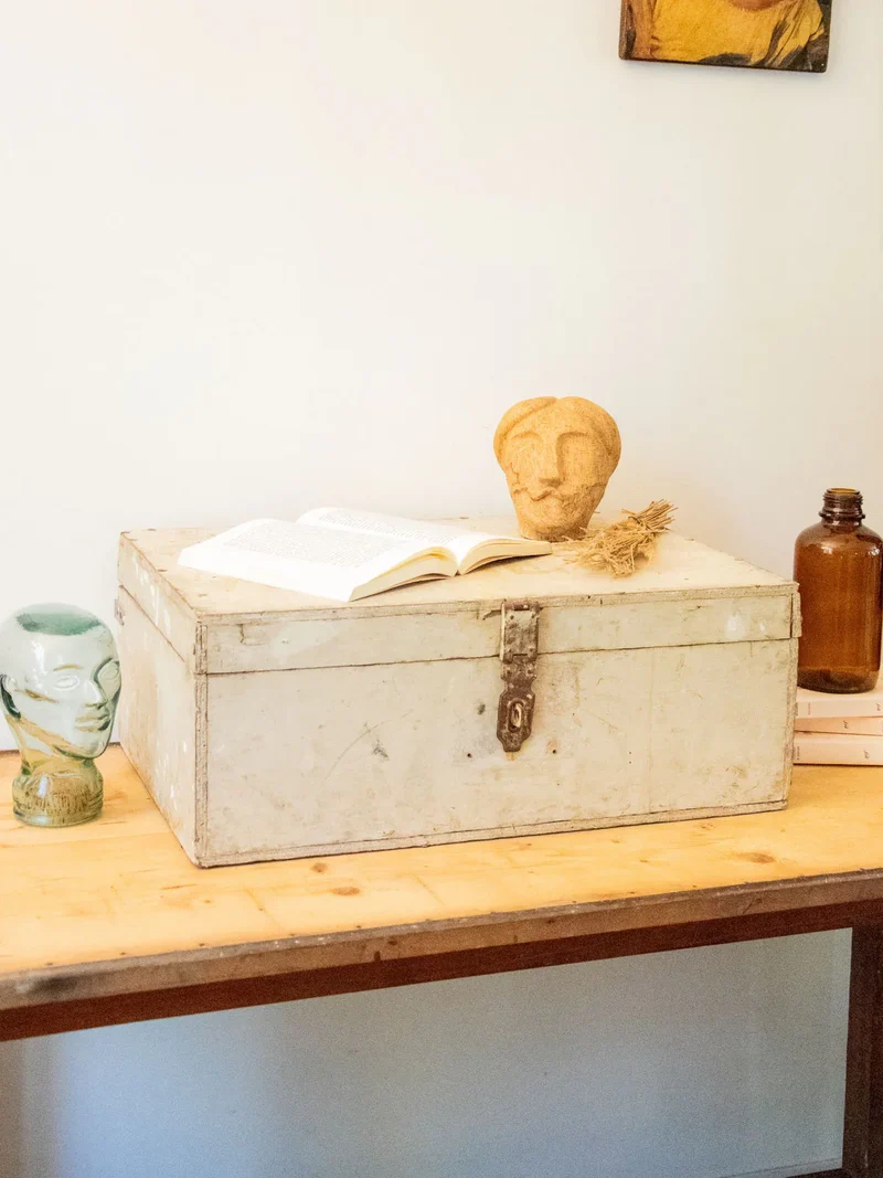 Ambroise, la boite blanche en bois N°867