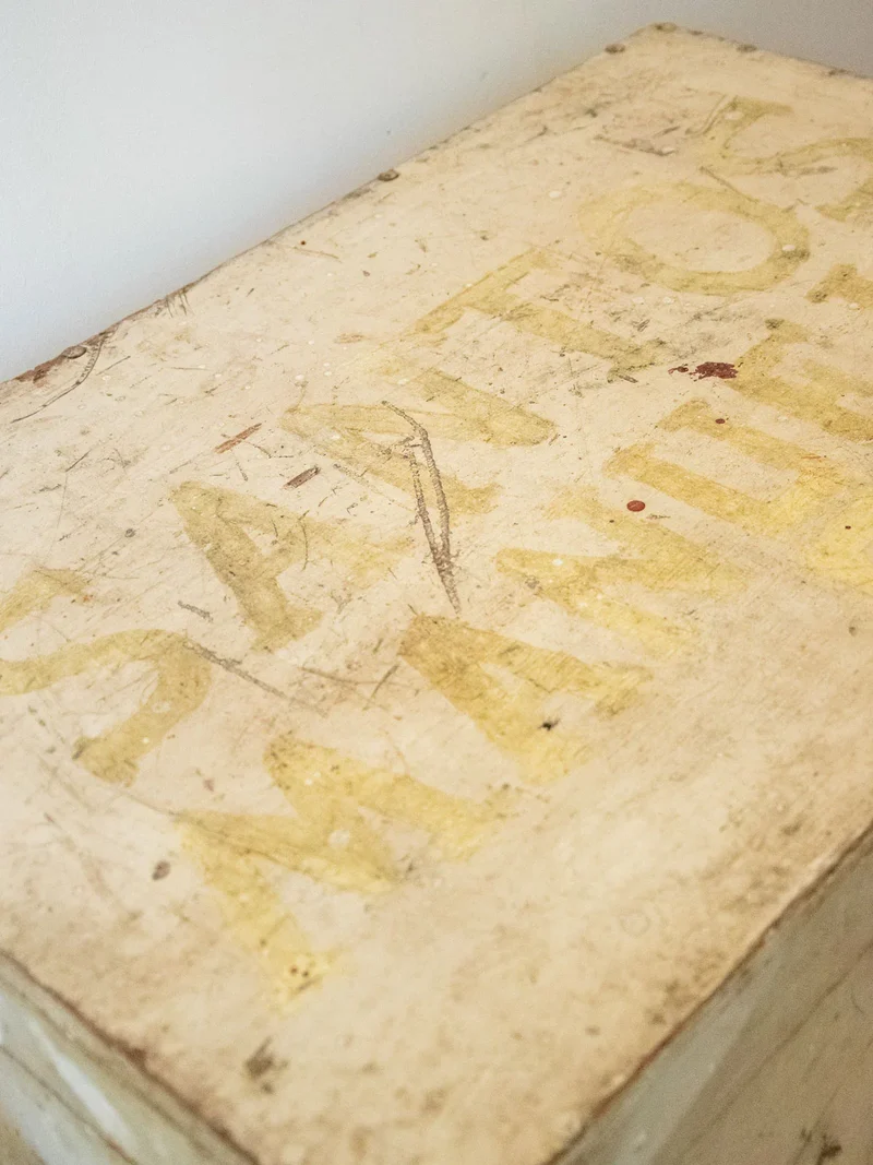 Ambroise, la boite blanche en bois N°867