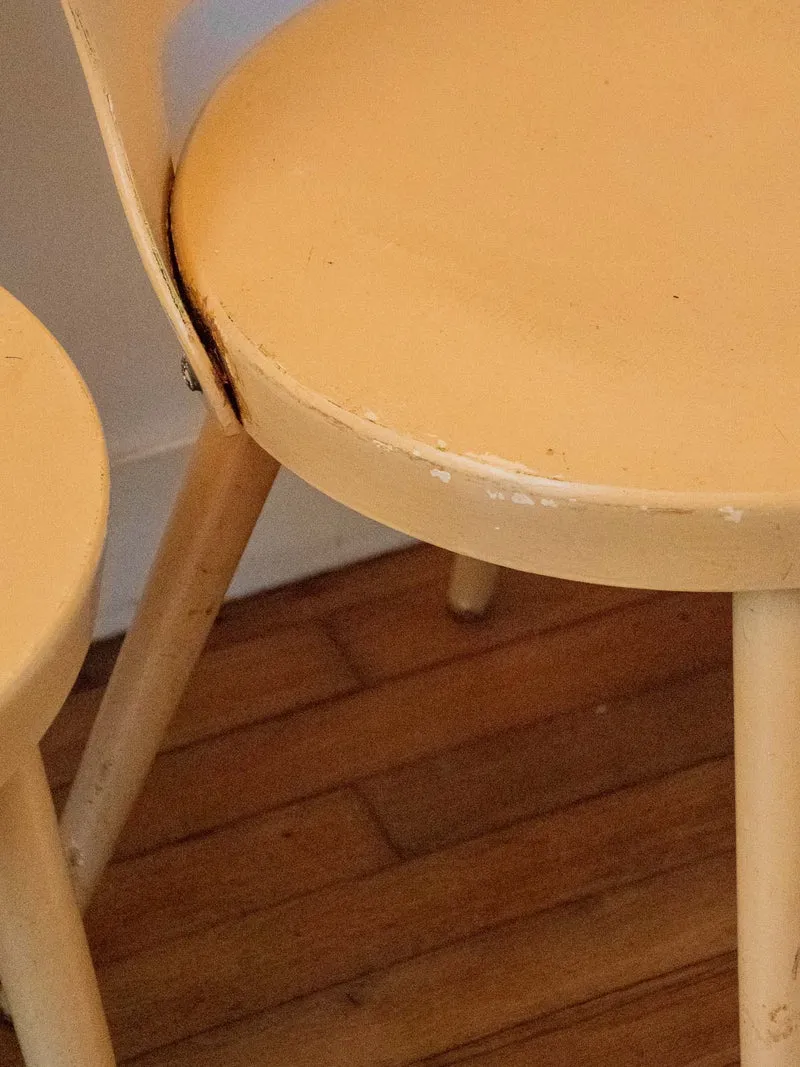Alma, la paire de chaises bistrot modèle Dove N°1361