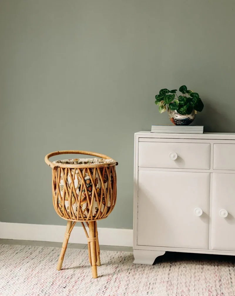 Ariel, le porte-plante en rotin N°497