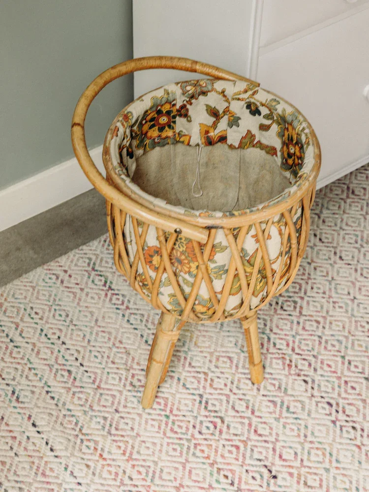 Ariel, le porte-plante en rotin N°497