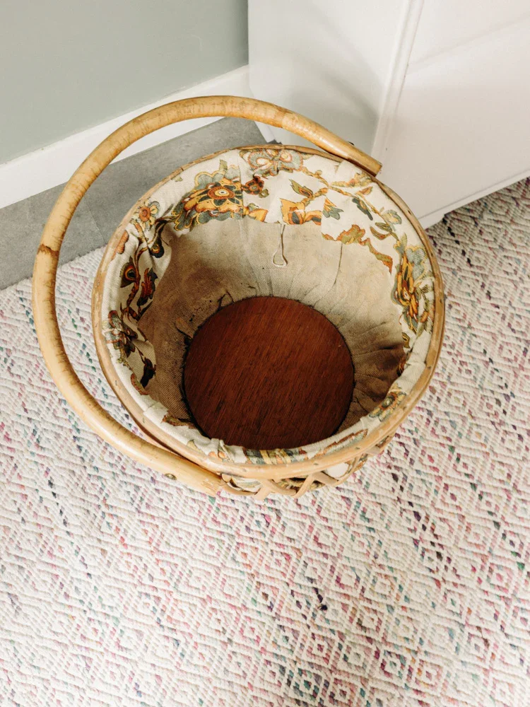 Ariel, le porte-plante en rotin N°497