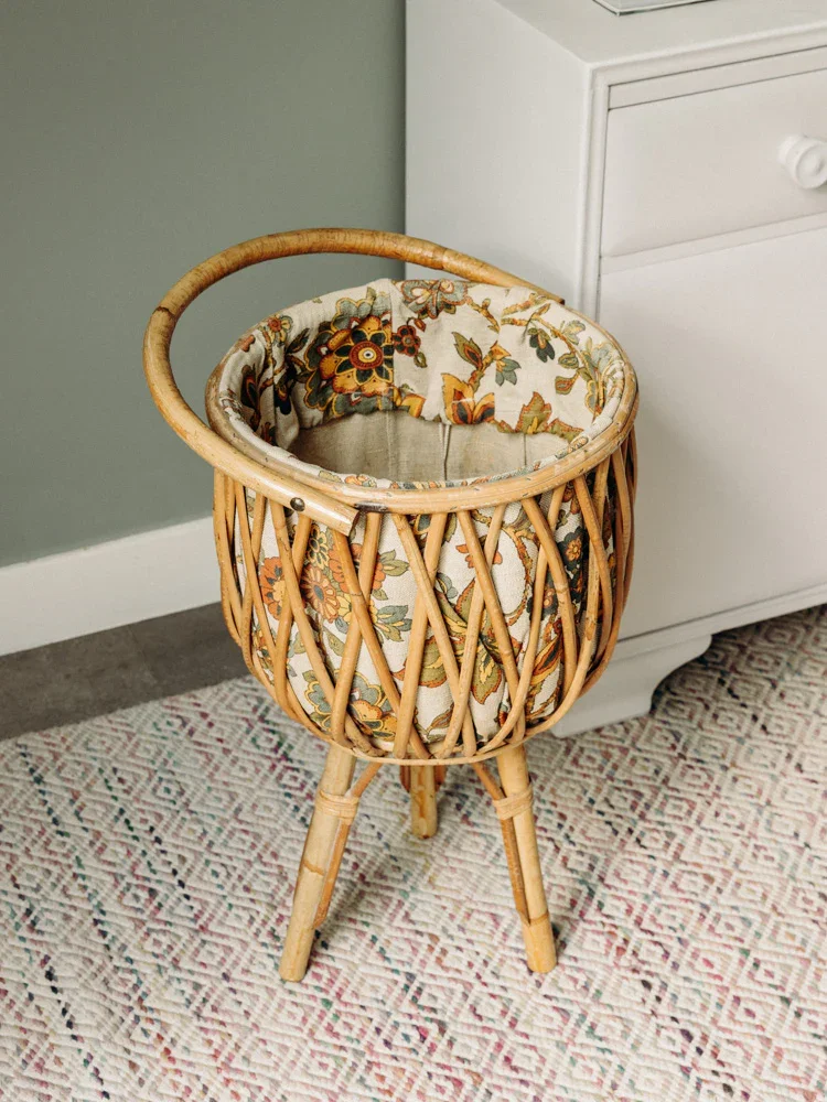 Ariel, le porte-plante en rotin N°497
