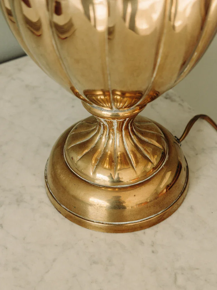 Suzanne, la lampe en laiton au charme ancien N°526
