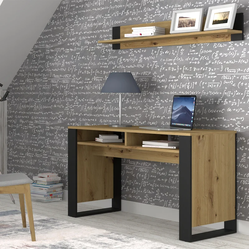 Bureau 2 niches Gani Bois et Noir