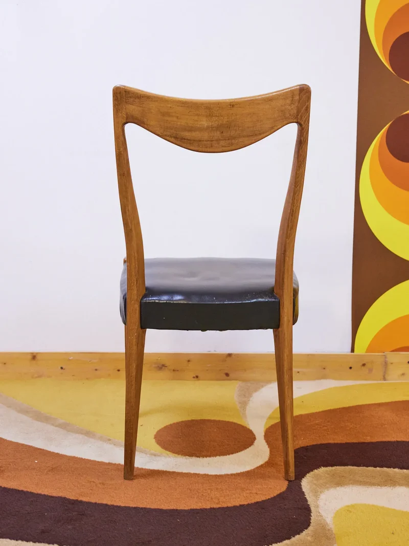 Alma, le lot de 6 chaises scandinaves en bois N°1404