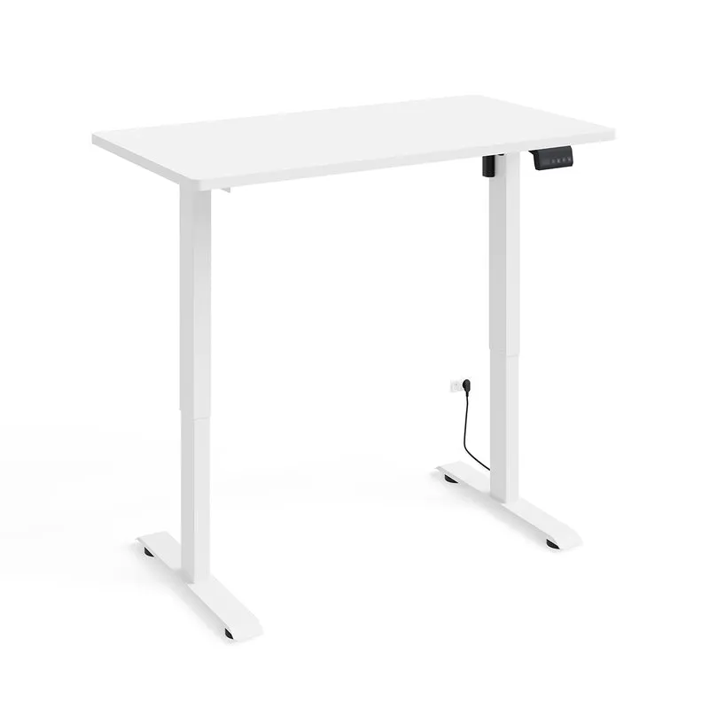 Bureau électrique 120 cm Ergo Blanc