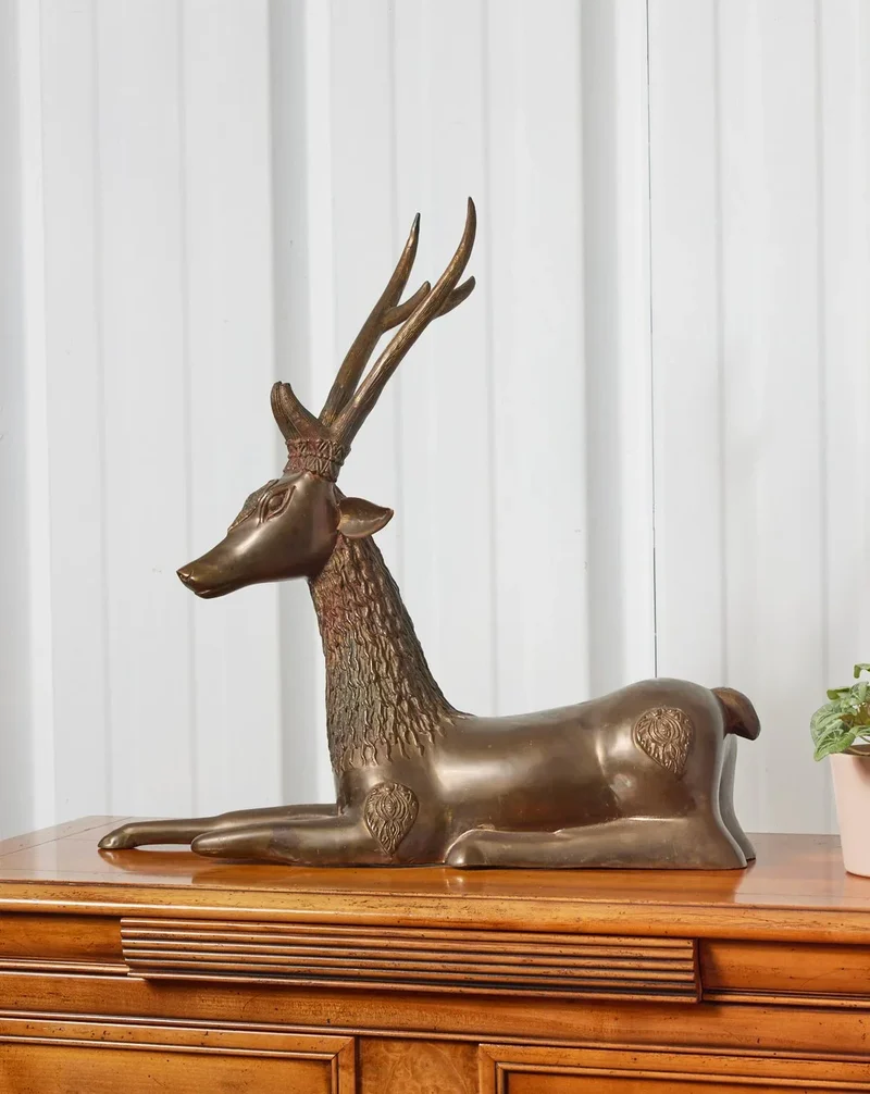 Alix, le cerf en bronze N°628