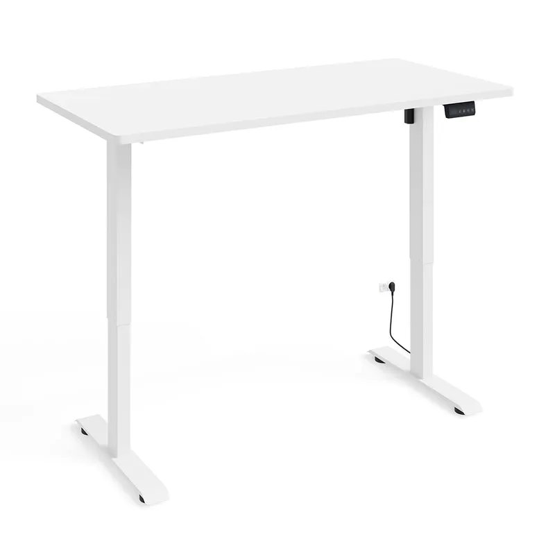 Bureau électrique 140 cm Ergo Blanc