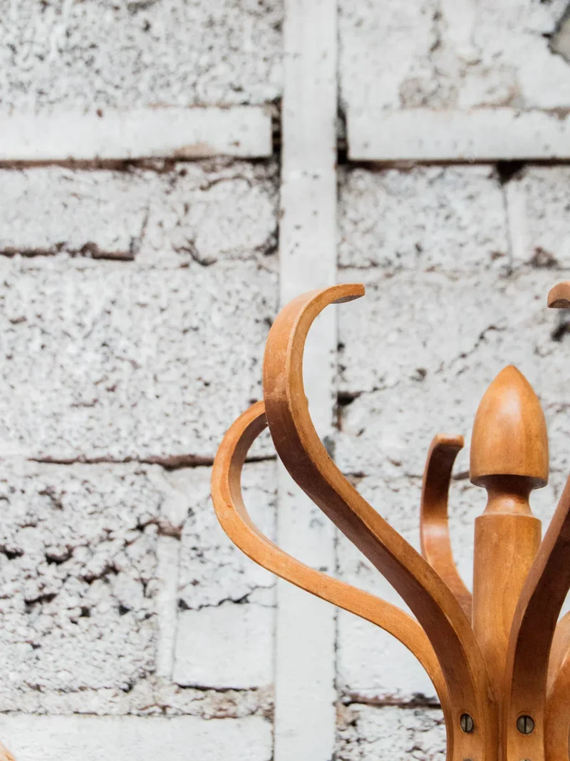 Max, le porte-manteau perroquet en bois clair N°296