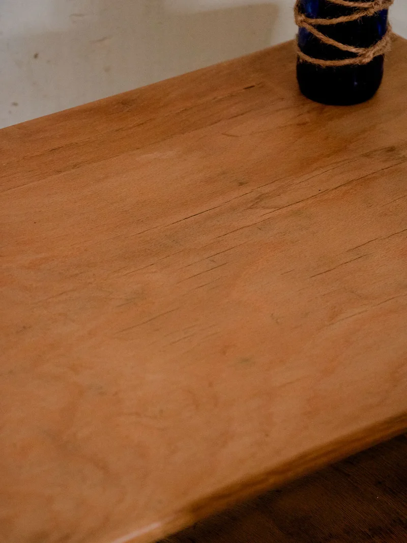 Edouard, le bureau d'écolier en bois et métal N°592
