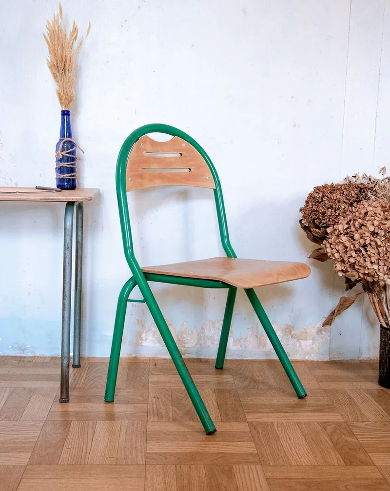 Ernestine, la chaise pour enfant en bois et métal N°312
