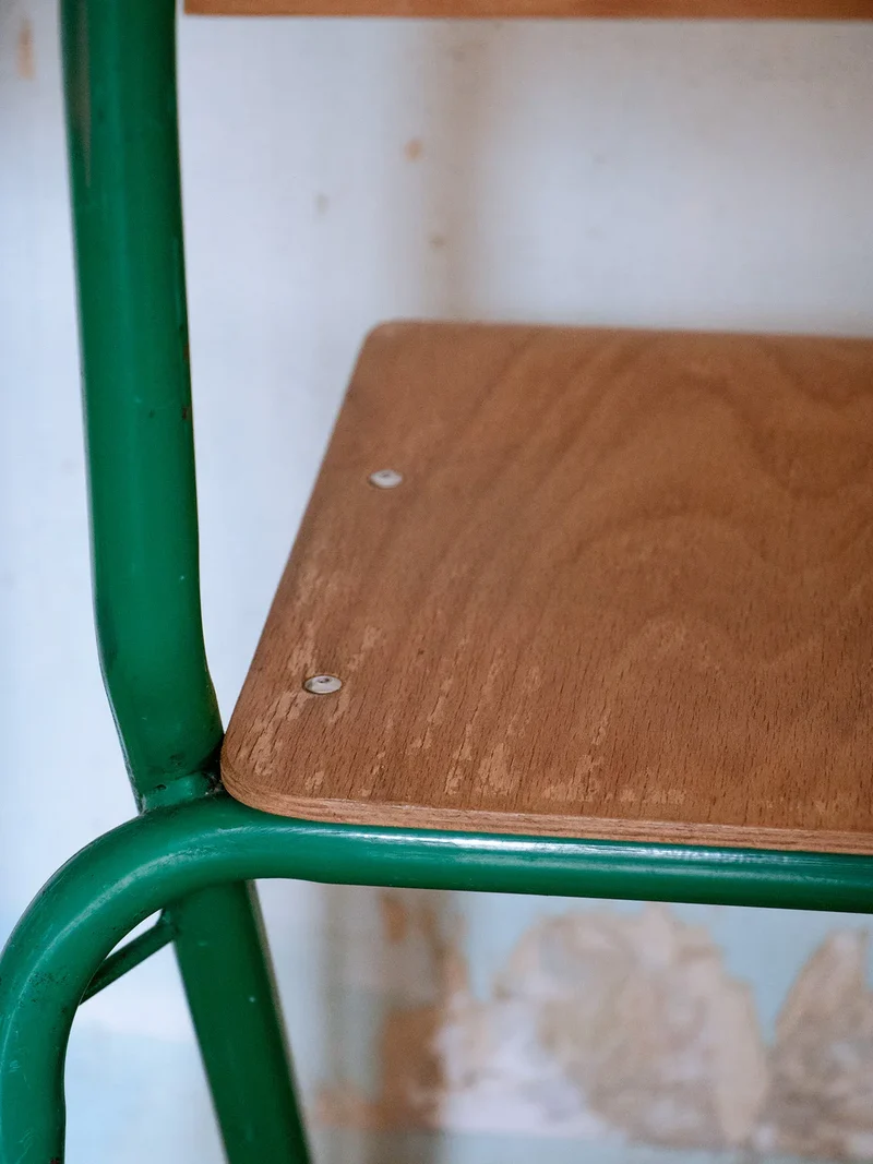 Ernestine, la chaise pour enfant en bois et métal N°312