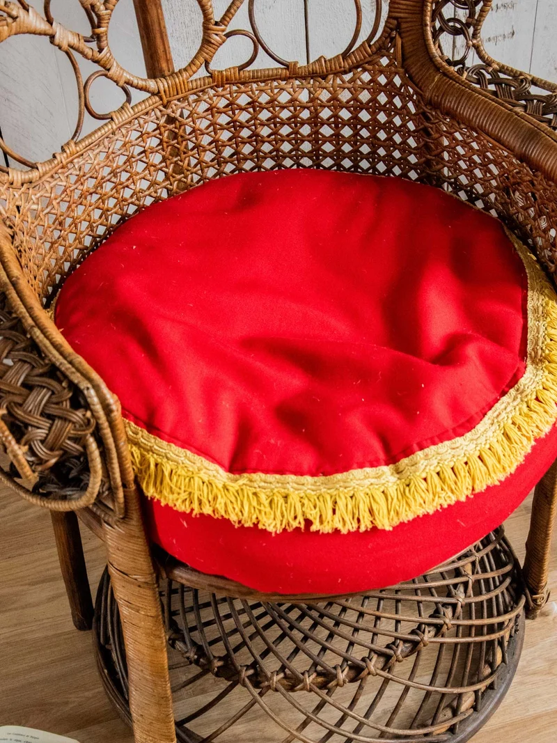 Emmanuel, le grand fauteuil en rotin N°15