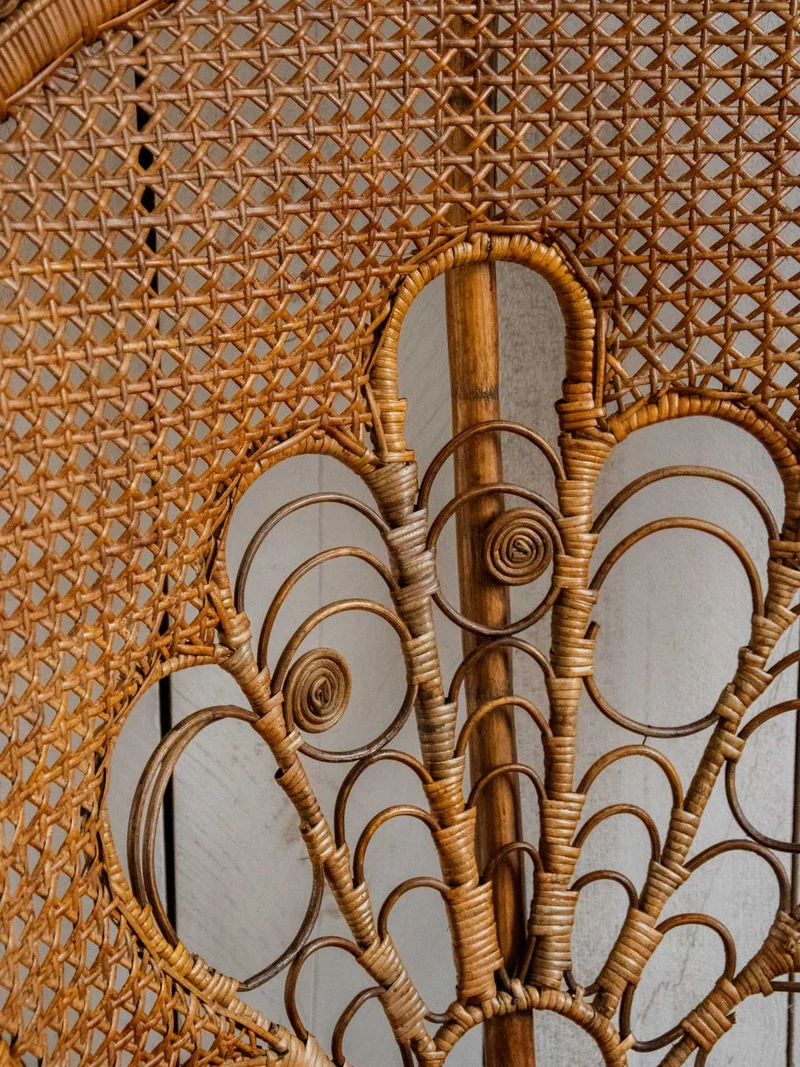 Emmanuel, le grand fauteuil en rotin N°15