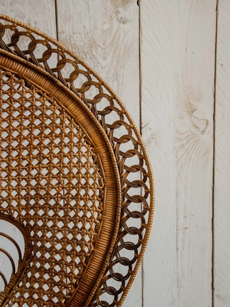 Emmanuel, le grand fauteuil en rotin N°15
