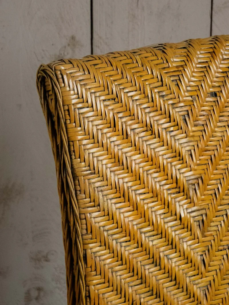 Claude, la paire de chaises en rotin tressé N°1036
