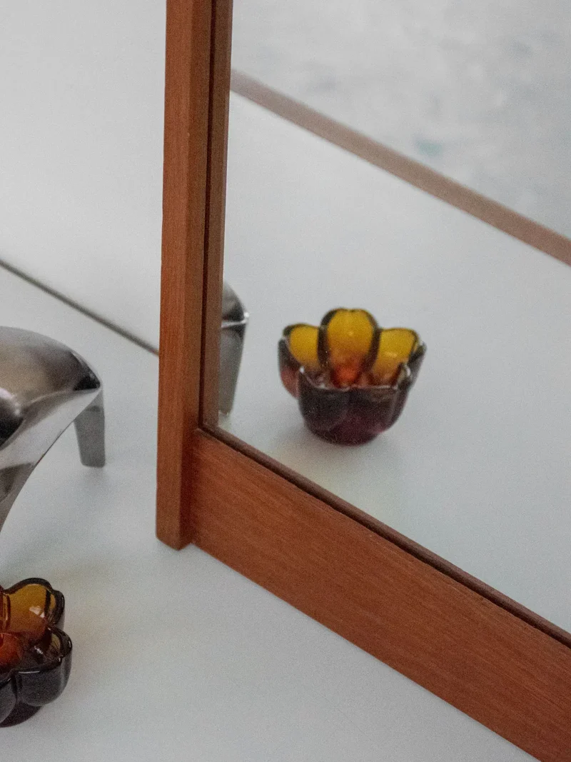 Igor, le miroir scandinave en teck N°978