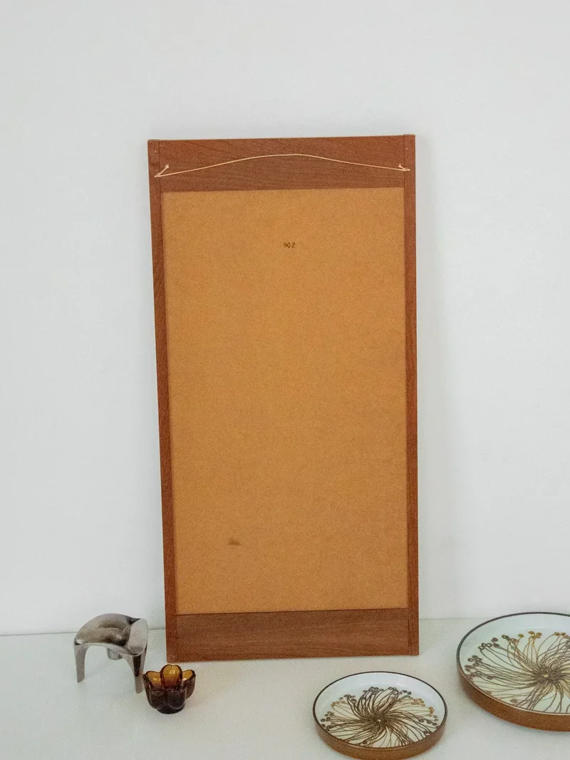 Igor, le miroir scandinave en teck N°978