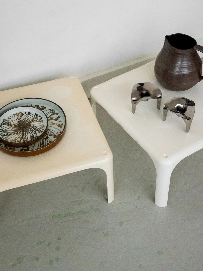 Donna, la paire de tables basses empilables N°830