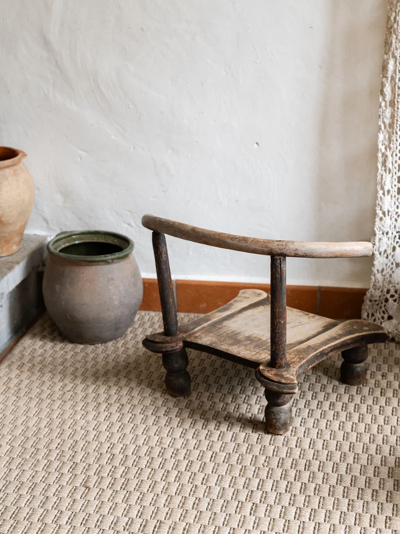 Ernestine, la chaise baoulé en bois N°297