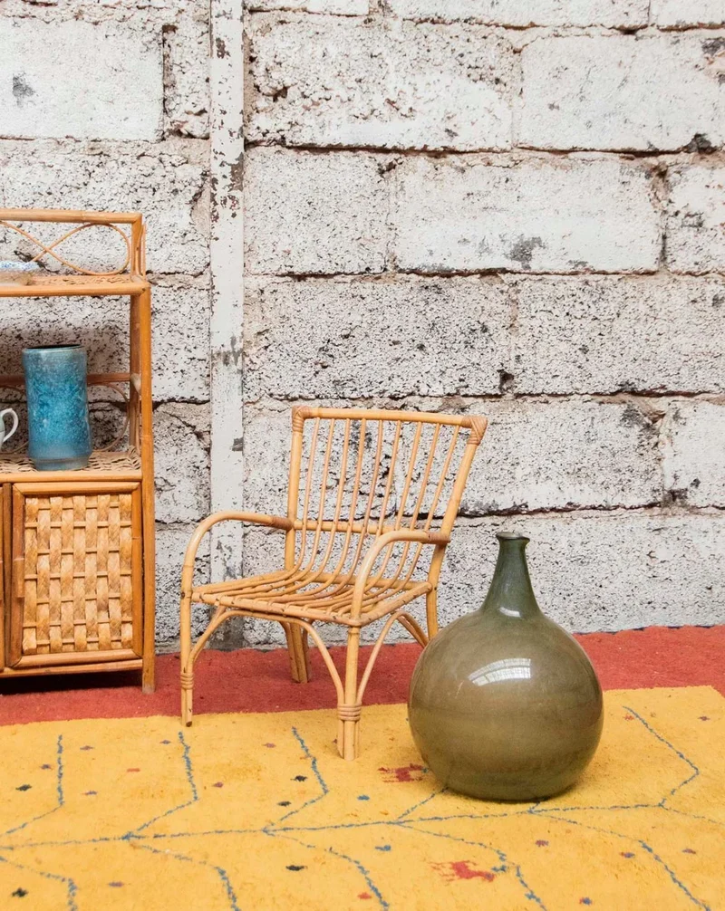 Marcus, le fauteuil pour enfant en rotin N°302