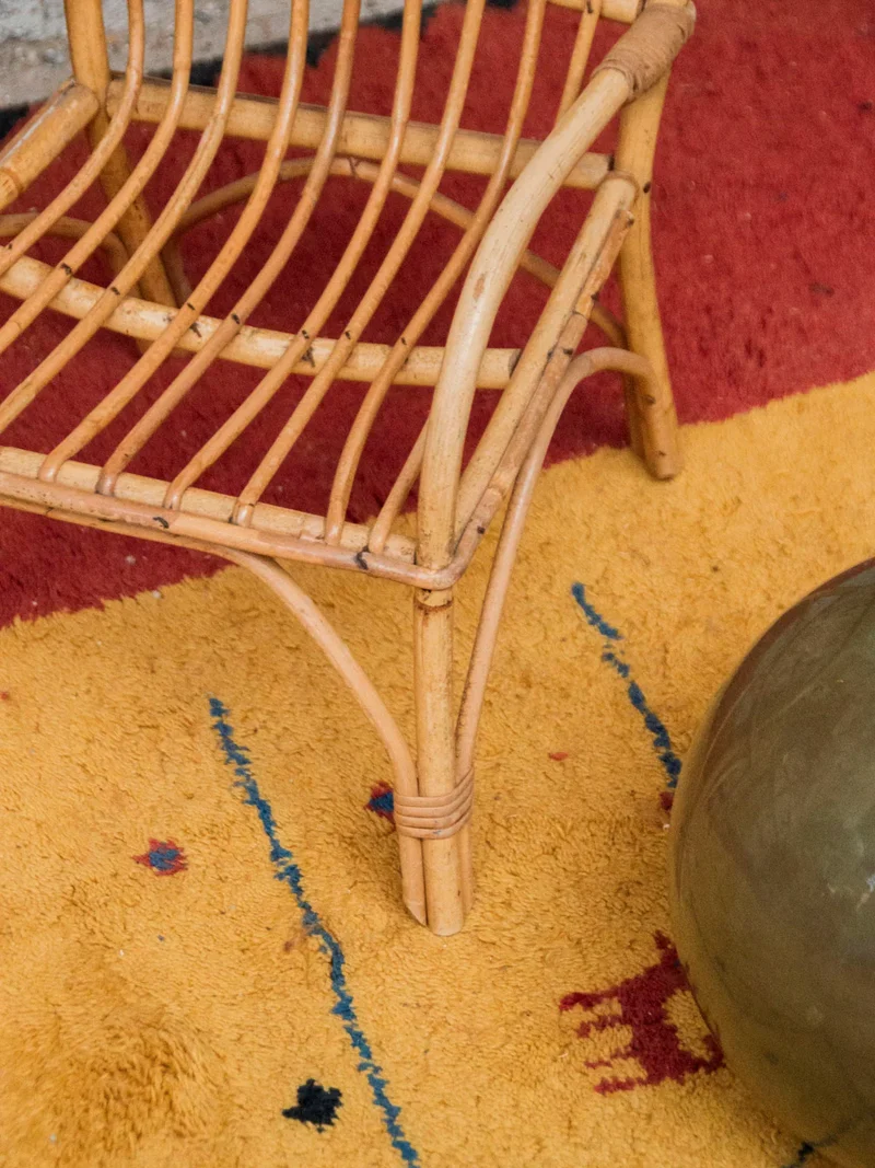 Marcus, le fauteuil pour enfant en rotin N°302