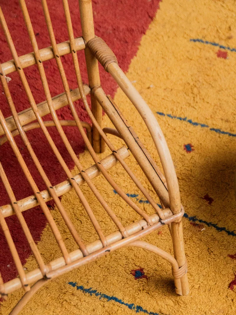 Marcus, le fauteuil pour enfant en rotin N°302