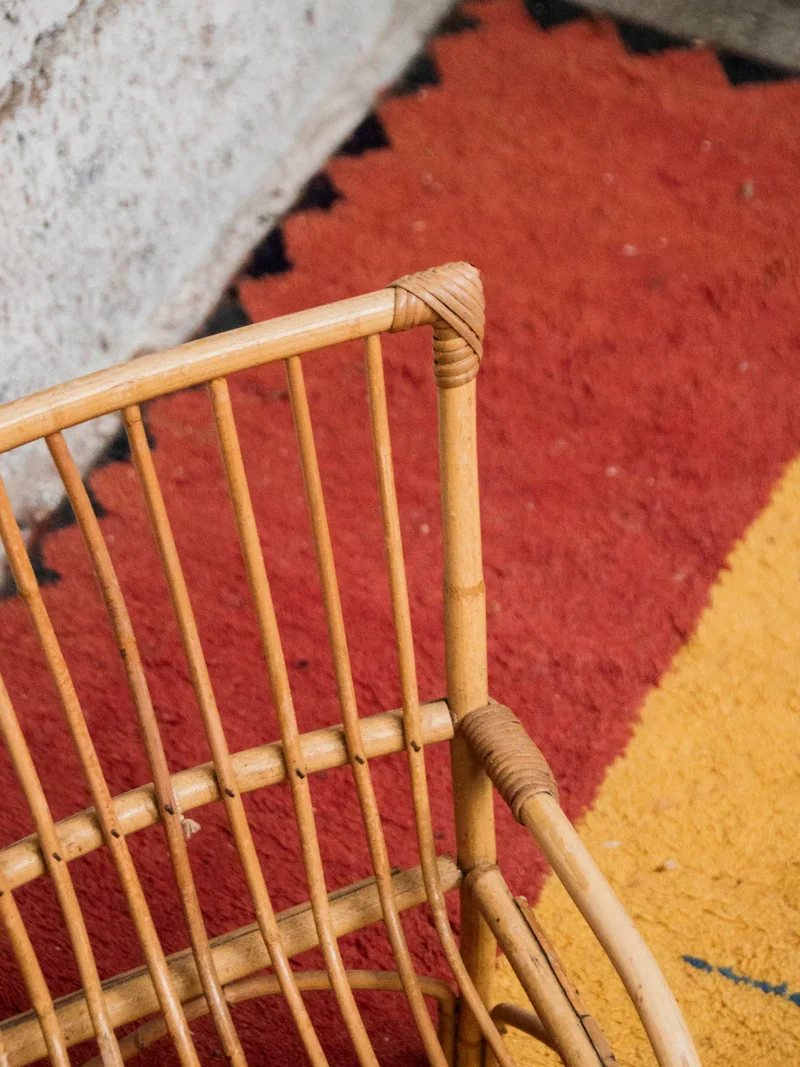 Marcus, le fauteuil pour enfant en rotin N°302