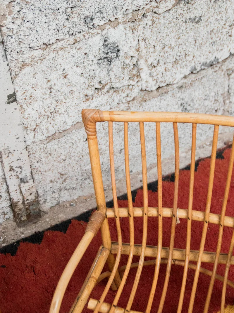 Marcus, le fauteuil pour enfant en rotin N°302