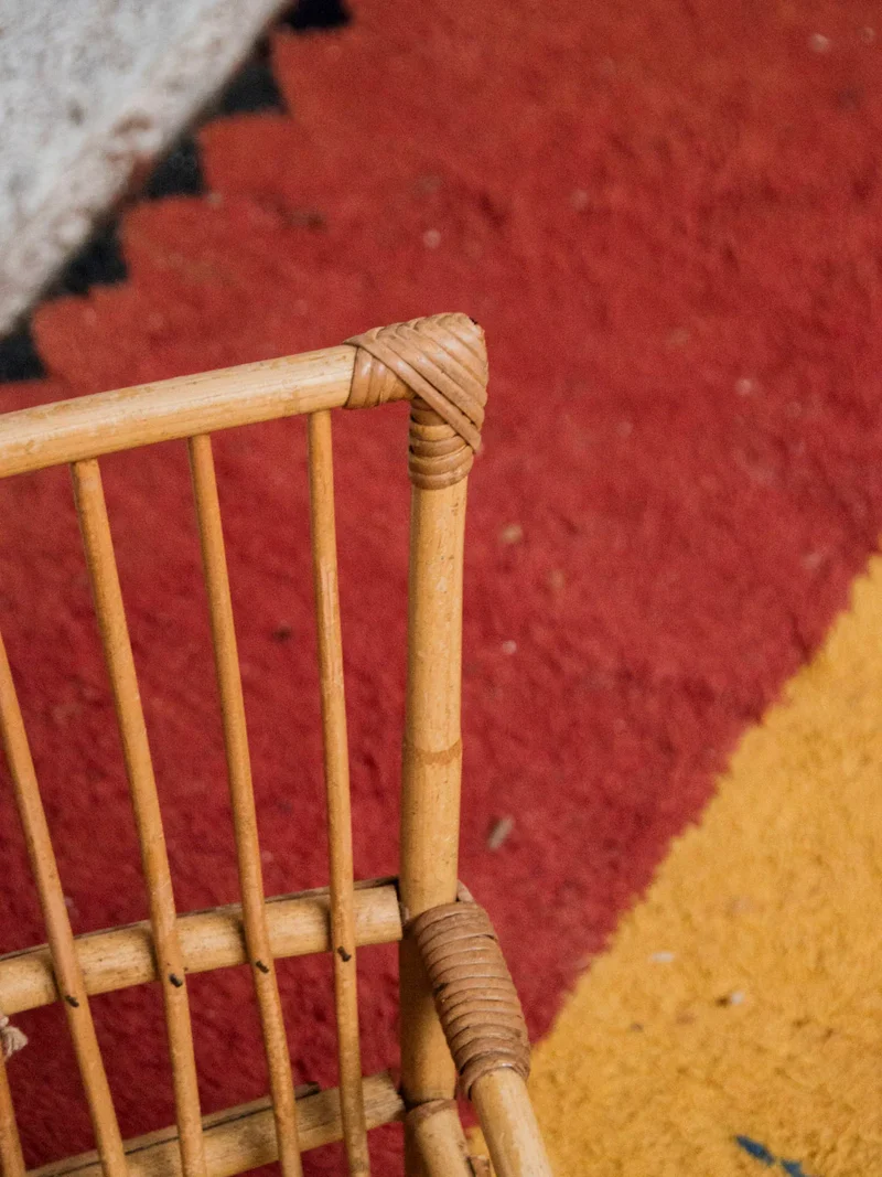 Marcus, le fauteuil pour enfant en rotin N°302