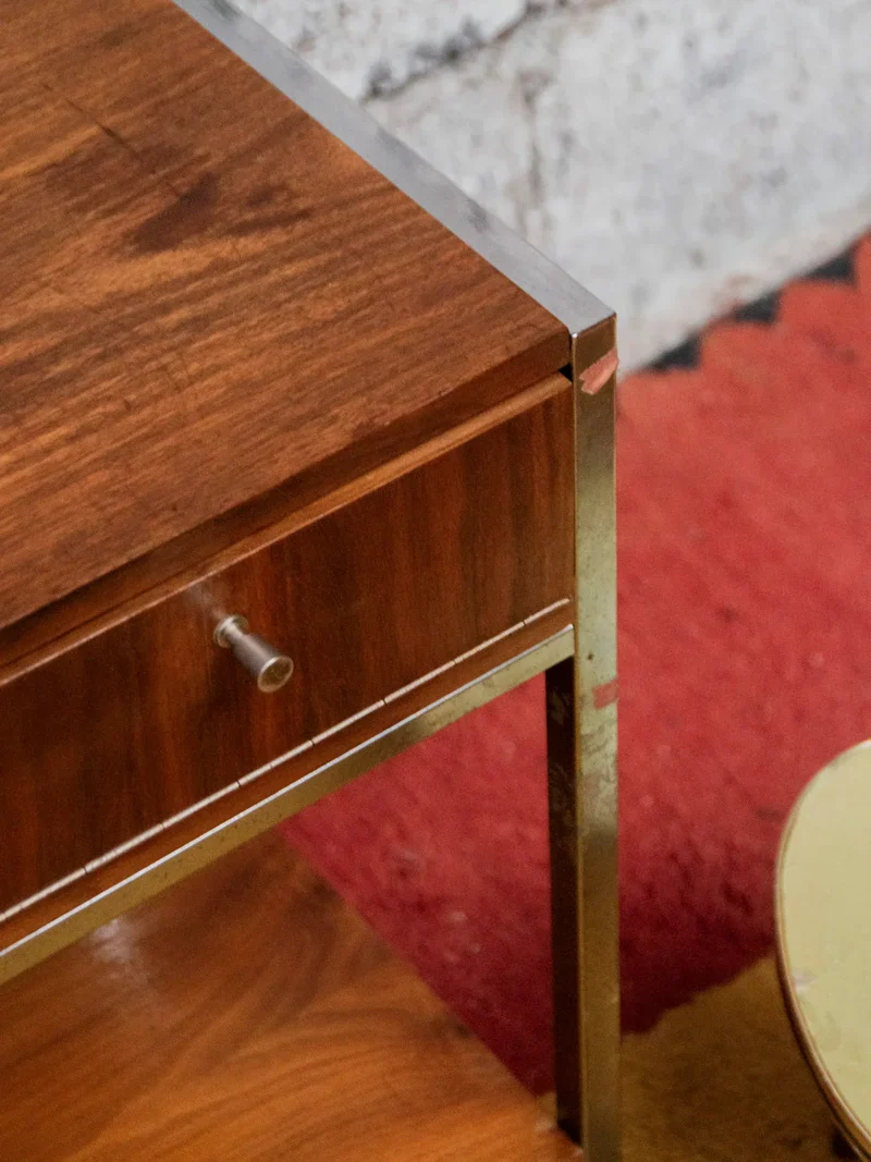 Hanna, la console en métal et bois N°1256