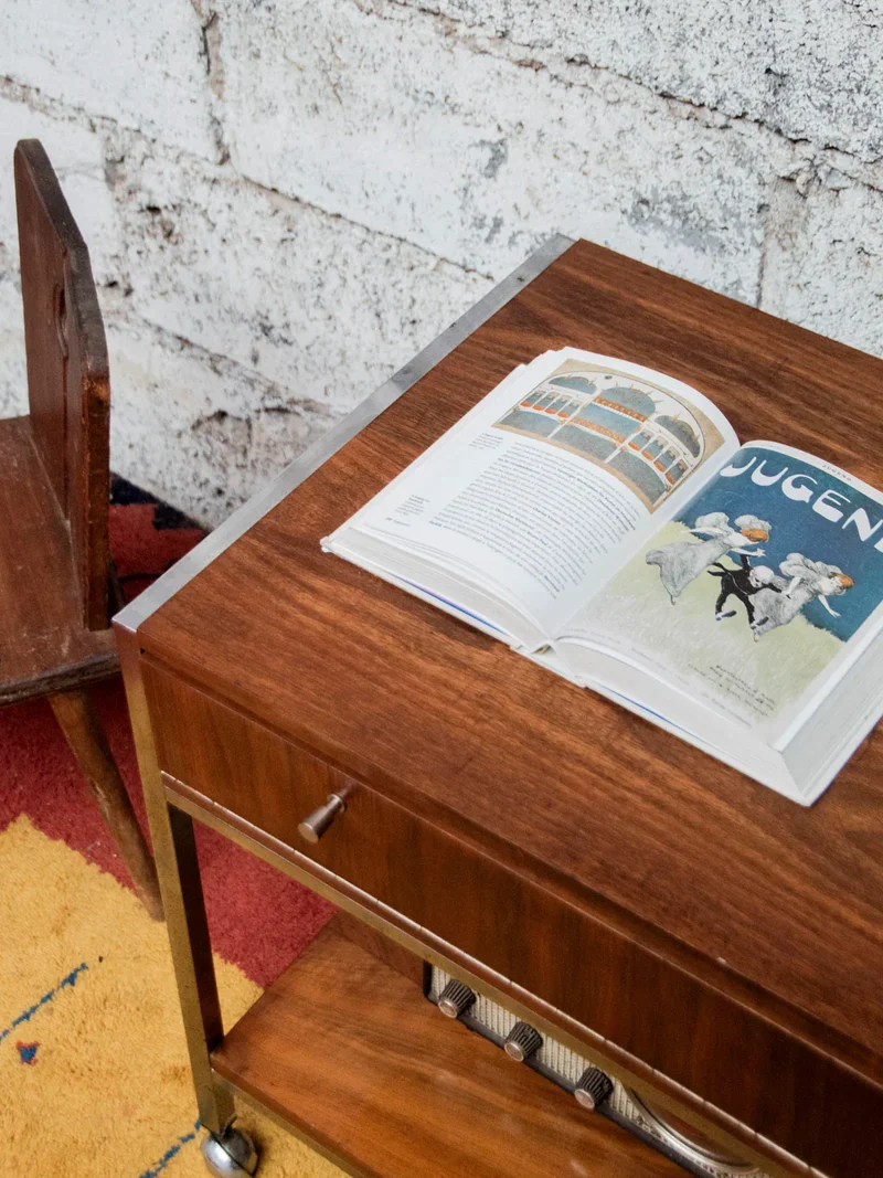 Hanna, la console en métal et bois N°1256