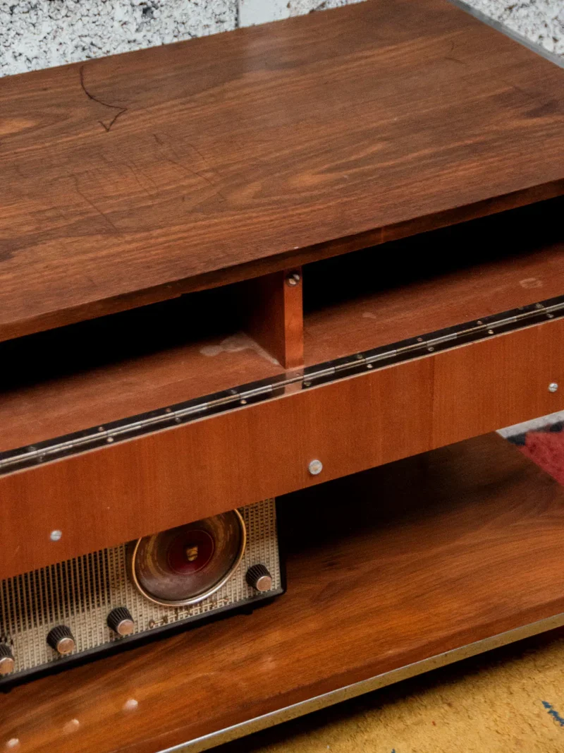Hanna, la console en métal et bois N°1256