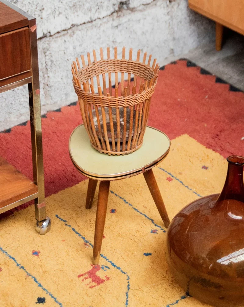 Hanna, la petite table tripode verte N°1255