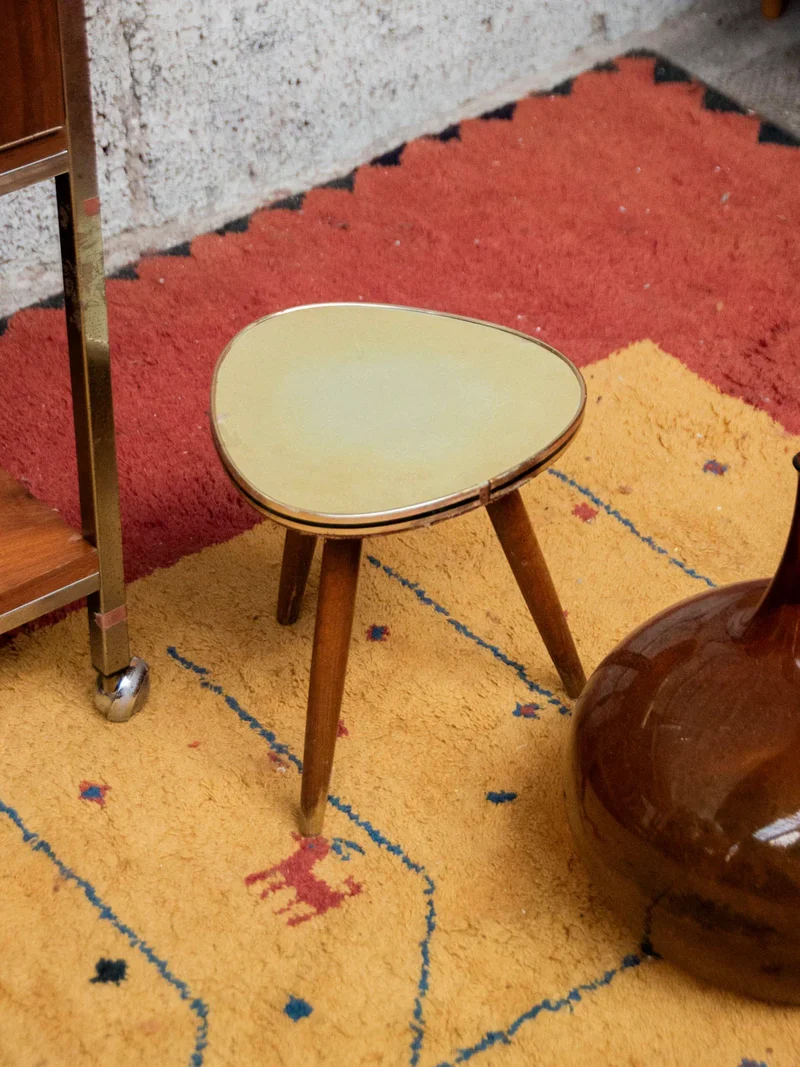 Hanna, la petite table tripode verte N°1255