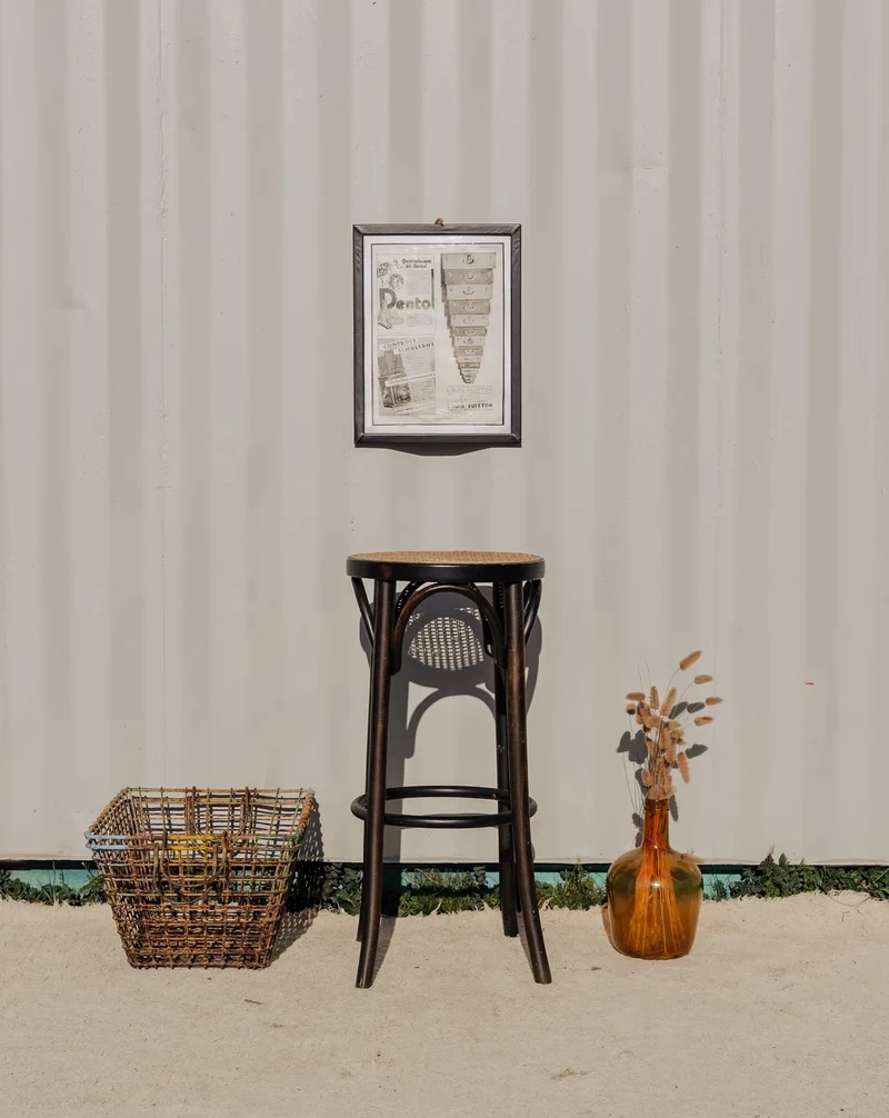 Gaston, le tabouret de bar en bois N°151