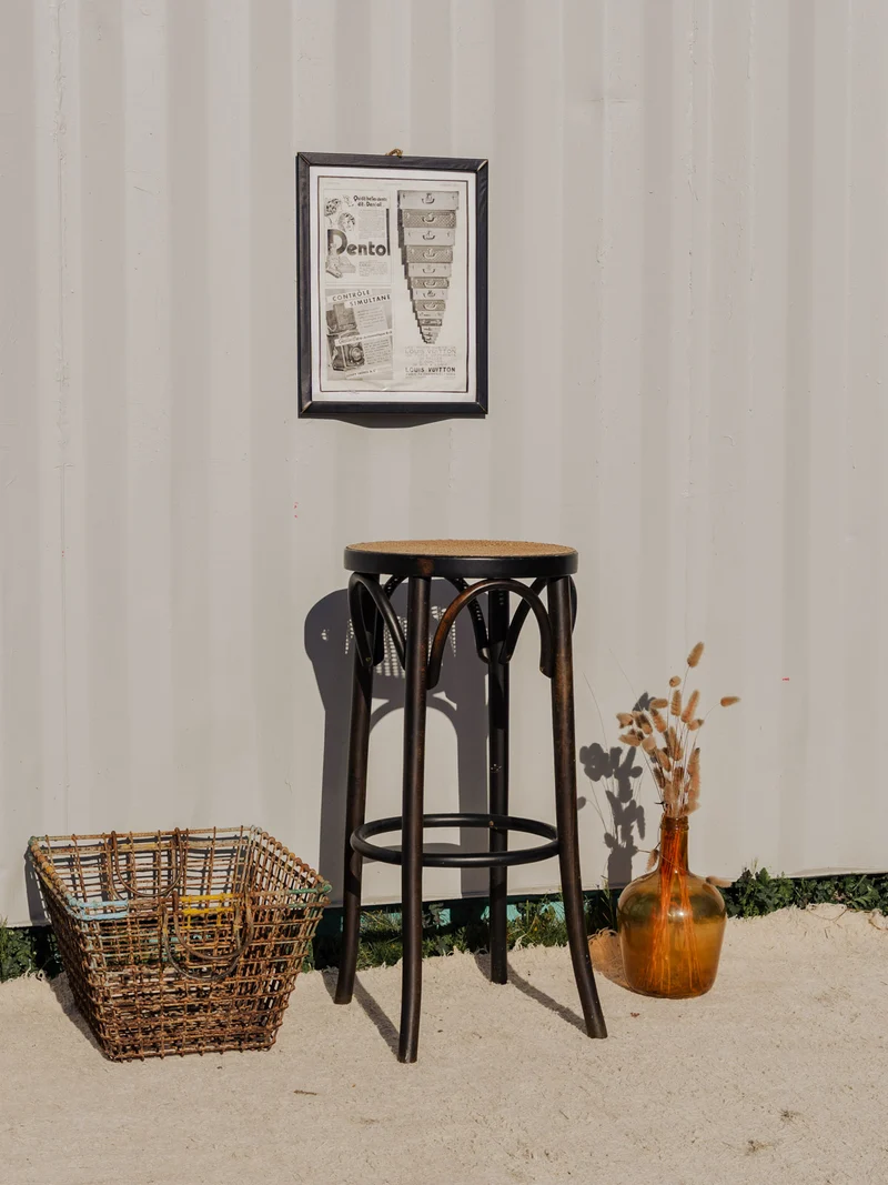 Gaston, le tabouret de bar en bois N°151