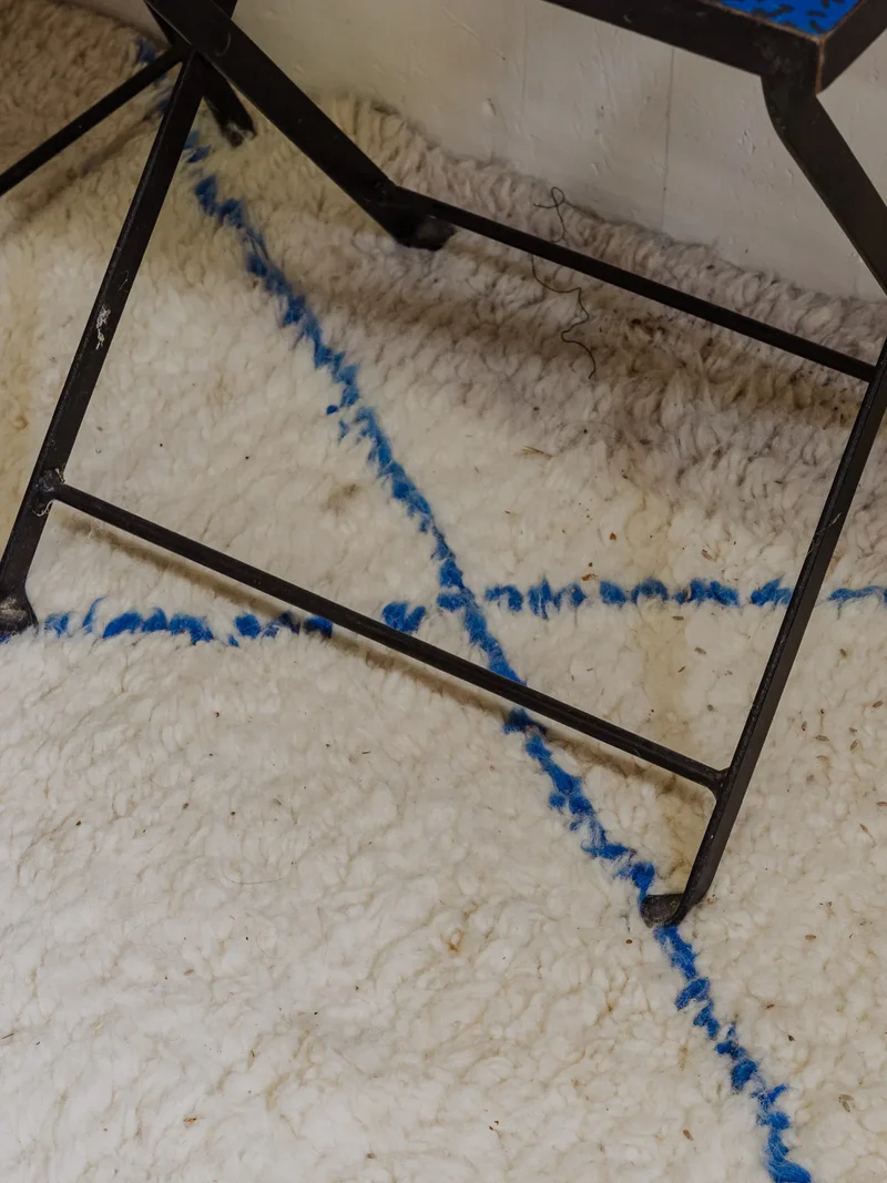 Hanna, la paire de tables d'appoint en métal N°1226