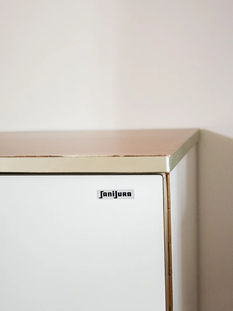 Gustave, le buffet en formica blanc N°514