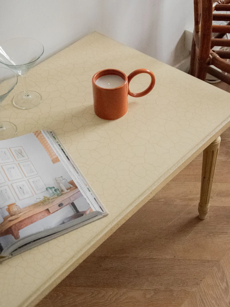 Léonie, la table basse aux pieds sculptés N°487