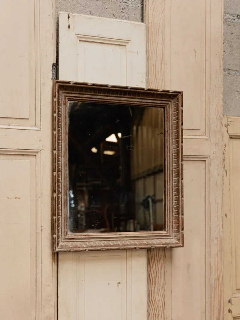 Georges, le miroir à l'encadrement bois N°1008