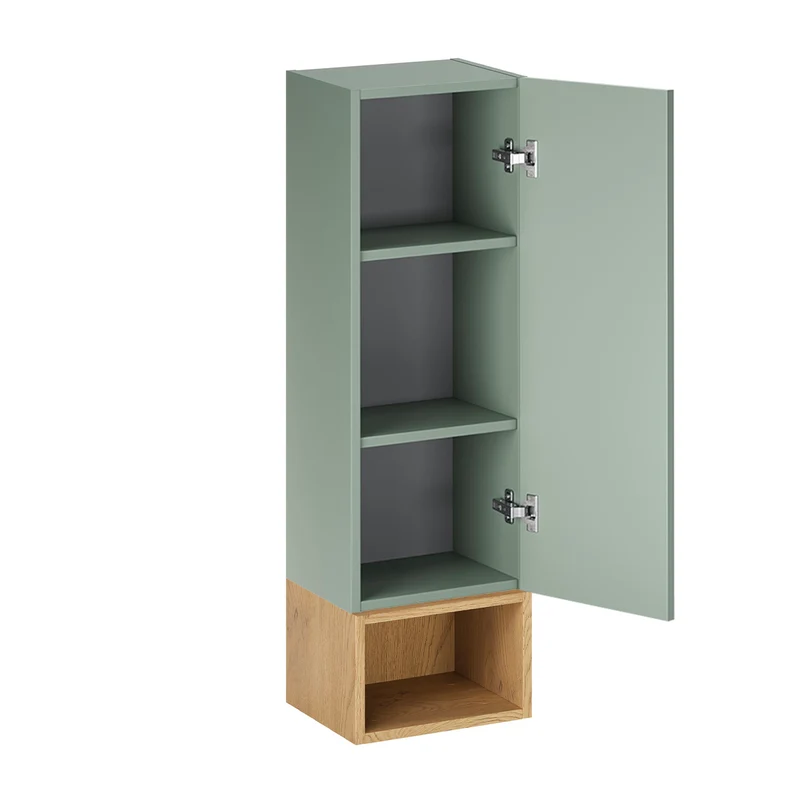 Armoire murale 1 niche Oria Vert mat