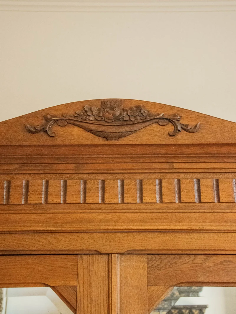 Blandine, l'armoire en chêne massif Art déco N°364