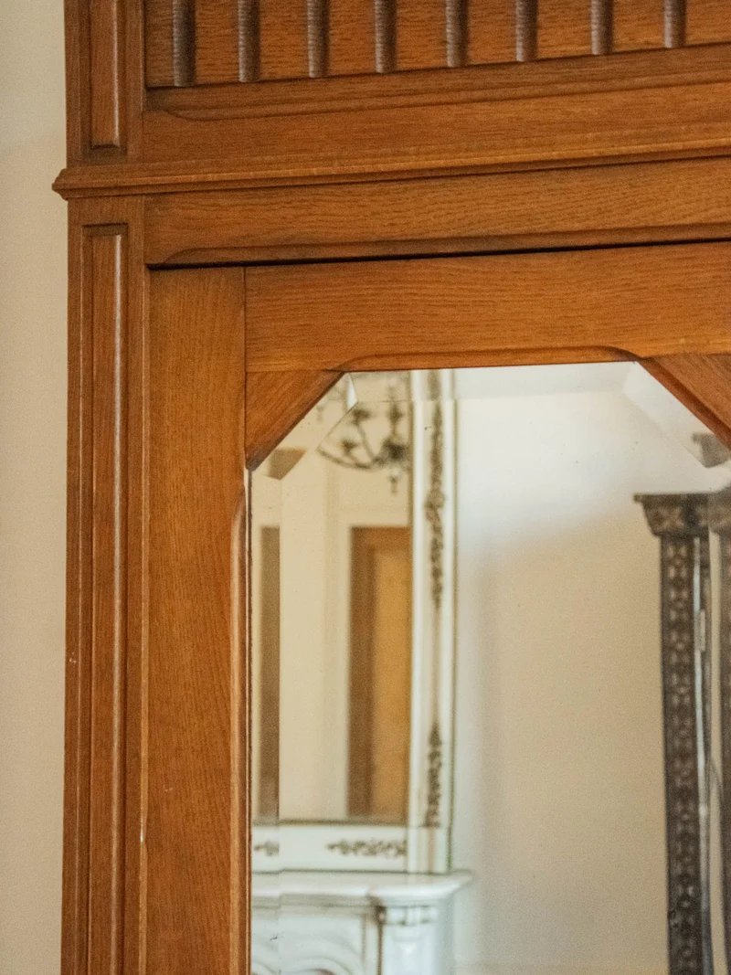 Blandine, l'armoire en chêne massif Art déco N°364