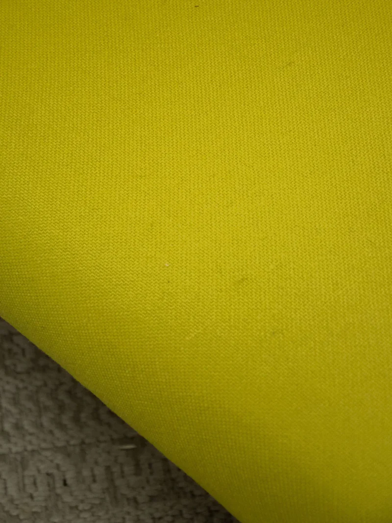 Olivia, la chauffeuse verte en tissu N°61