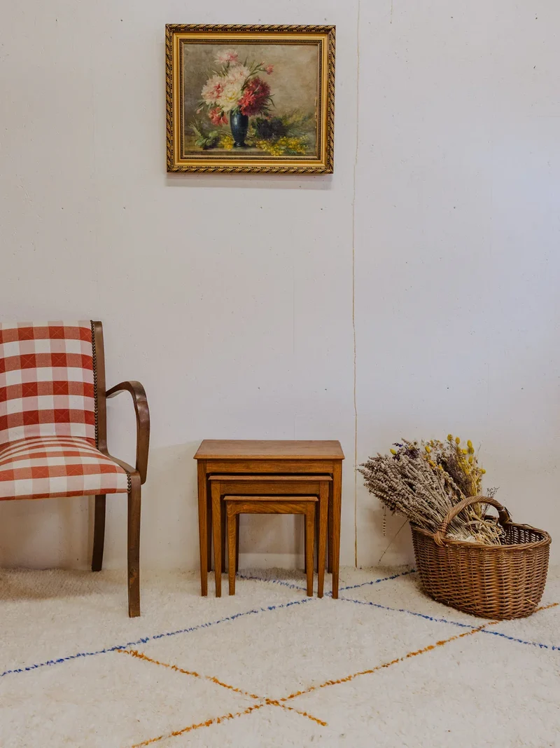 Barbara, les tables gigognes en bois N°145