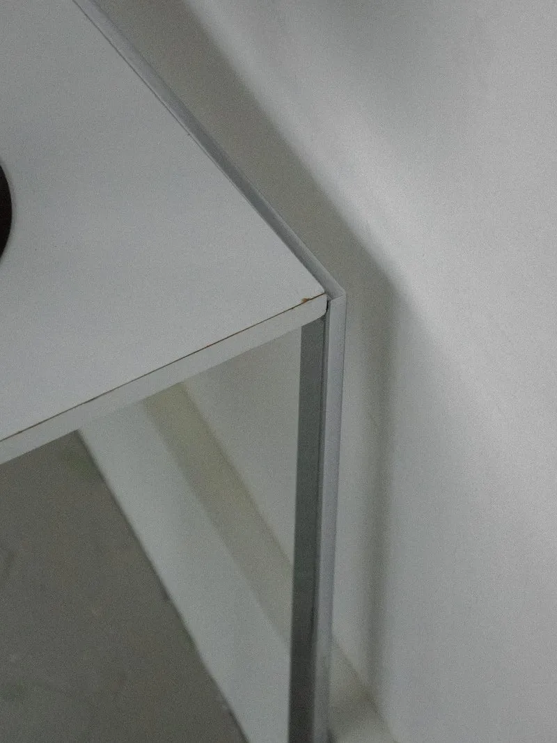 Barbara, le duo de tables gigognes chromées N°143