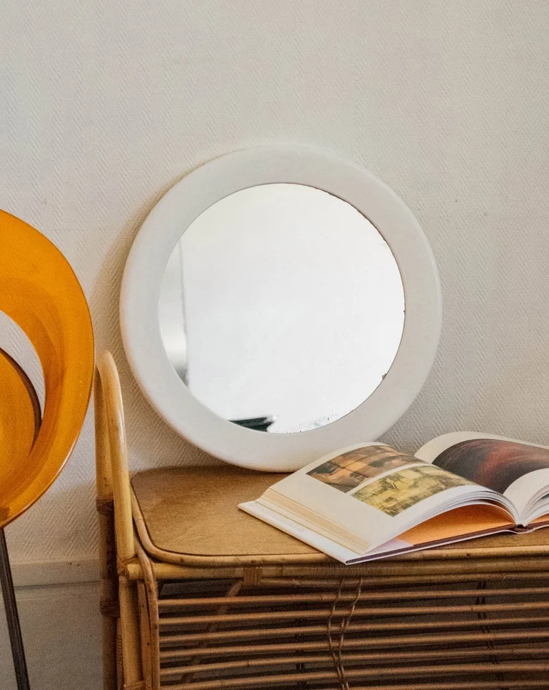 Igor, le miroir minimaliste blanc N°992